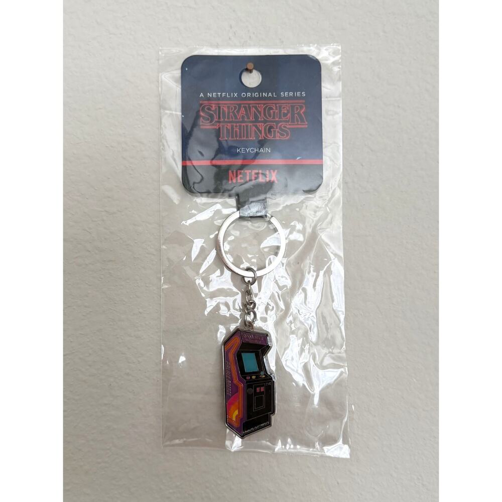 Loungefly Stranger Things - Palace Arcade Video Game Keychain NEW